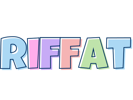 Riffat pastel logo