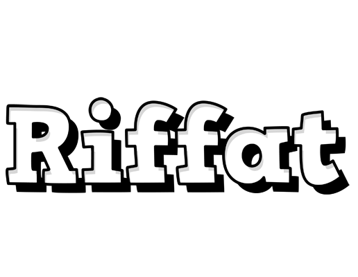 Riffat snowing logo