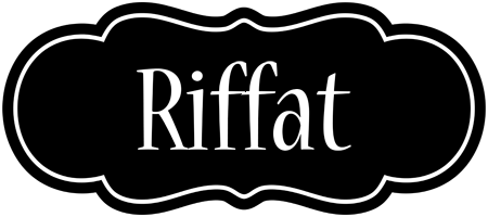 Riffat welcome logo