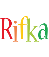 Rifka birthday logo