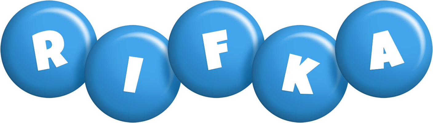 Rifka candy-blue logo