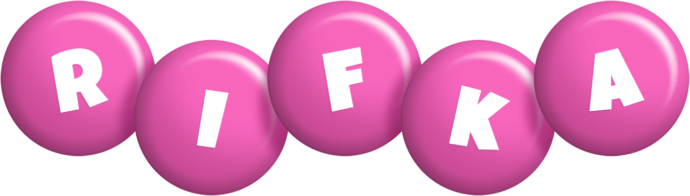 Rifka candy-pink logo