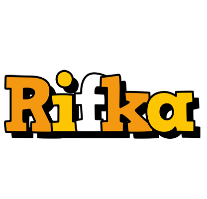 Rifka cartoon logo