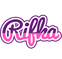 Rifka cheerful logo