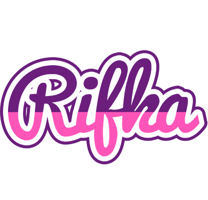 Rifka cheerful logo