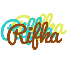 Rifka cupcake logo