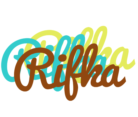 Rifka cupcake logo