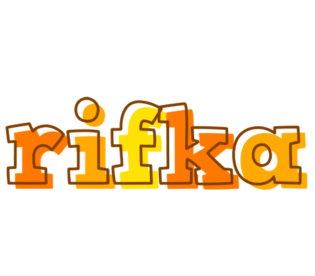 Rifka desert logo