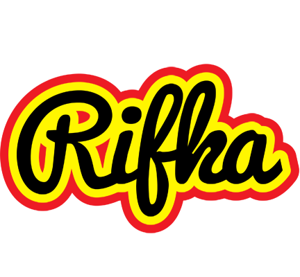 Rifka flaming logo