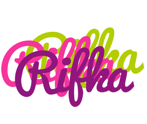 Rifka flowers logo