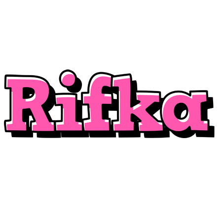 Rifka girlish logo