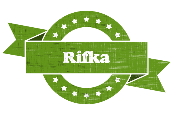 Rifka natural logo
