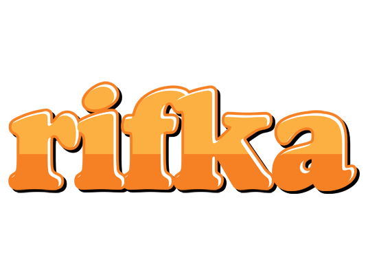 Rifka orange logo