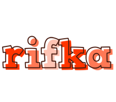 Rifka paint logo
