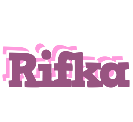 Rifka relaxing logo