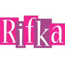 Rifka whine logo