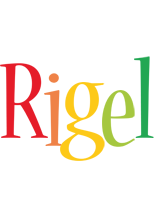 Rigel birthday logo