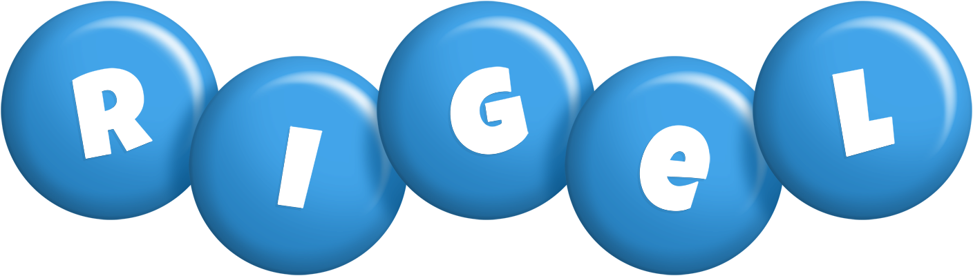 Rigel candy-blue logo