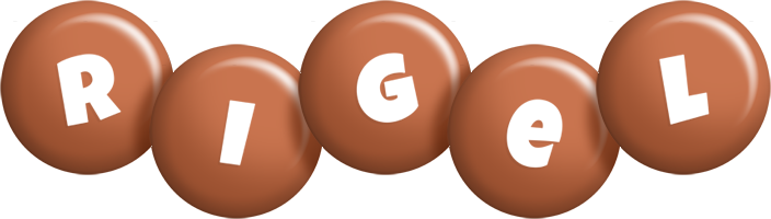 Rigel candy-brown logo