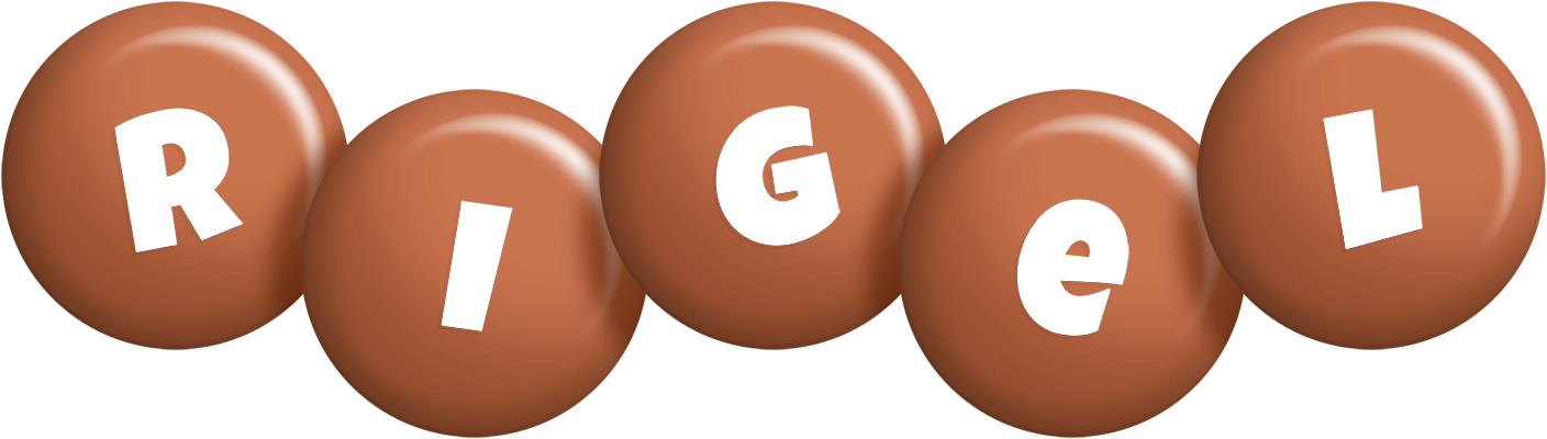 Rigel candy-brown logo