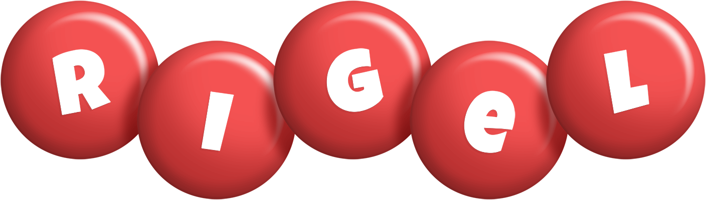 Rigel candy-red logo
