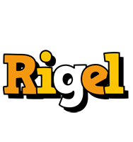 Rigel cartoon logo