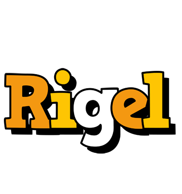 Rigel cartoon logo