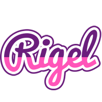 Rigel cheerful logo