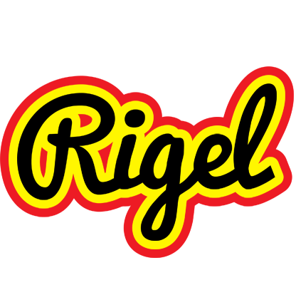 Rigel flaming logo