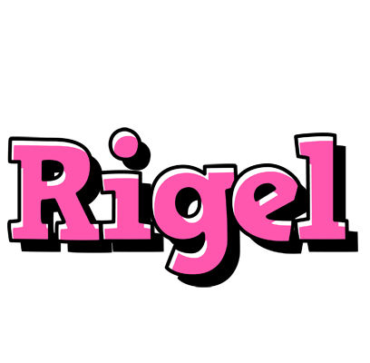 Rigel girlish logo