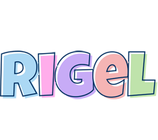 Rigel pastel logo