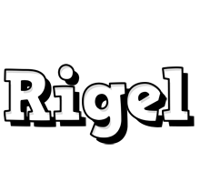 Rigel snowing logo