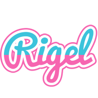 Rigel woman logo