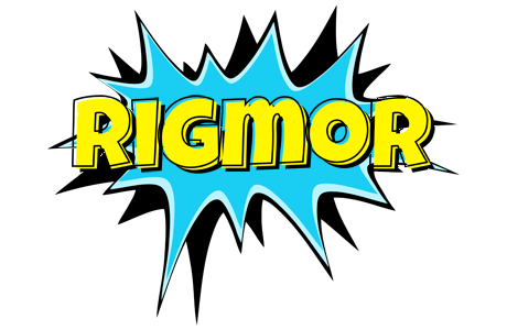 Rigmor amazing logo