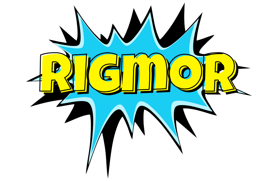 Rigmor amazing logo