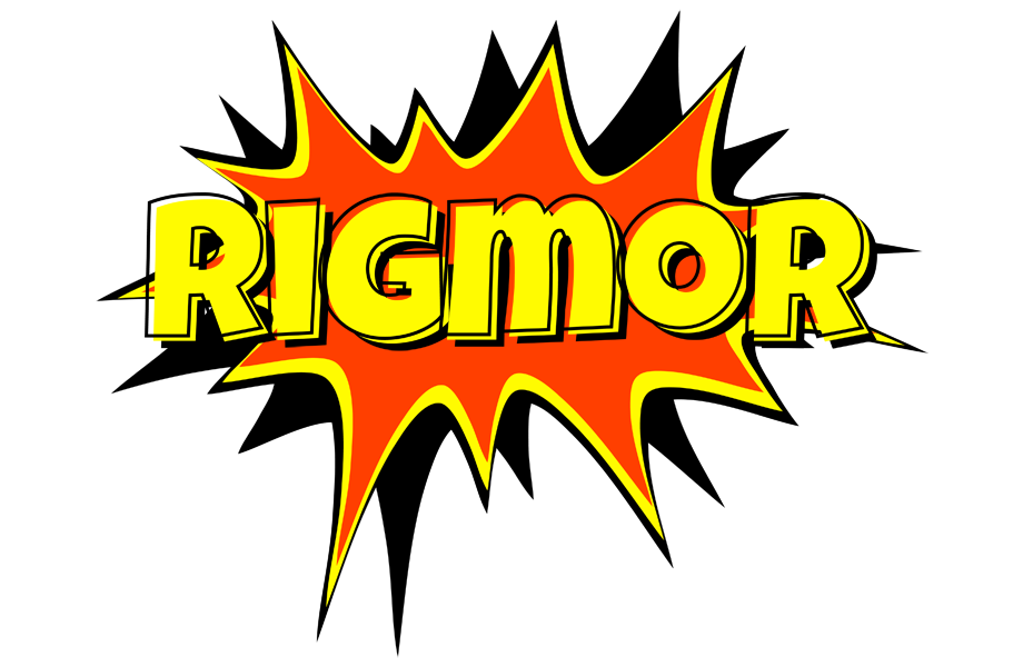Rigmor bazinga logo