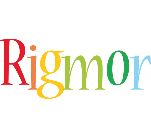 Rigmor birthday logo