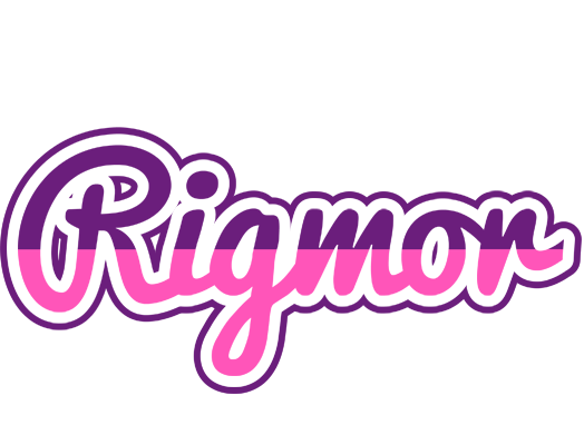 Rigmor cheerful logo