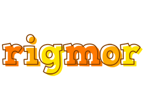 Rigmor desert logo