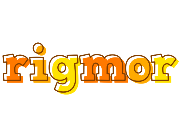 Rigmor desert logo