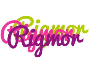 Rigmor flowers logo