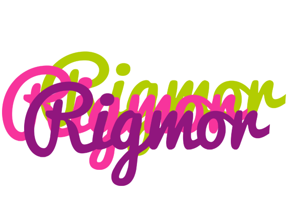 Rigmor flowers logo