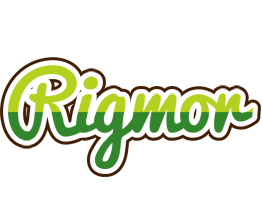 Rigmor golfing logo