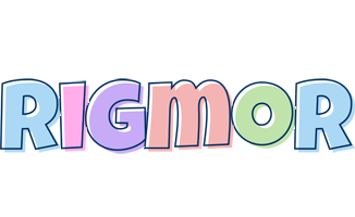 Rigmor pastel logo