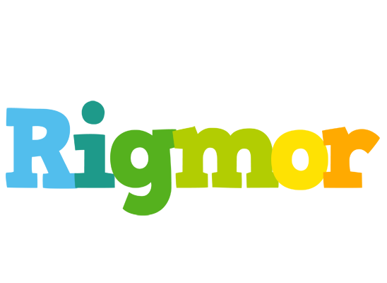 Rigmor rainbows logo