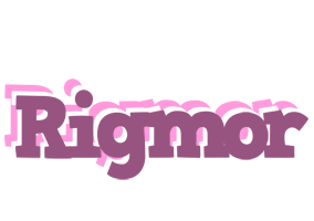 Rigmor relaxing logo