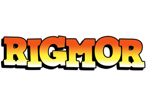 Rigmor sunset logo