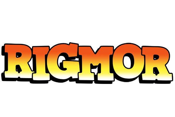 Rigmor sunset logo