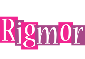 Rigmor whine logo