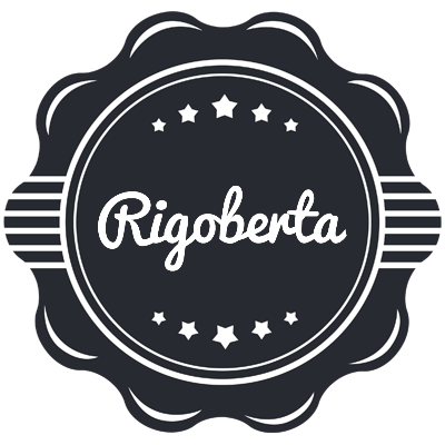 Rigoberta badge logo